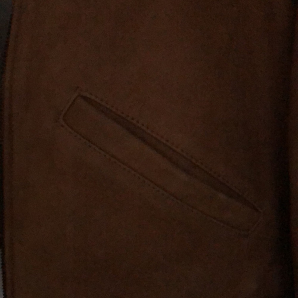 Leather Bomber Jacket - image 5